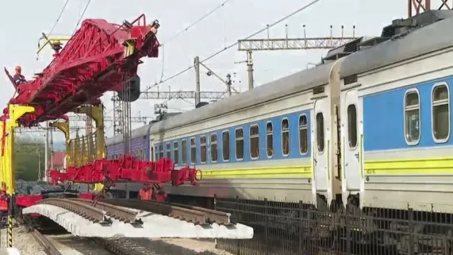 В Украине продолжается строительство европейской железнодорожной колеи