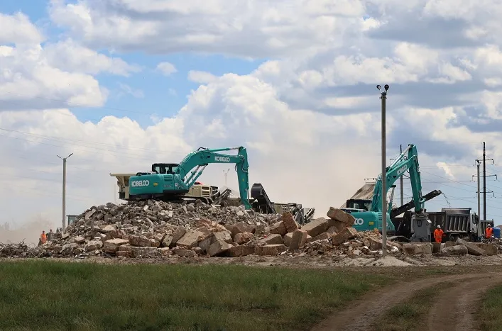 A Construction Waste Recycling Plant Opened in Mykolaiv with Support from Japan