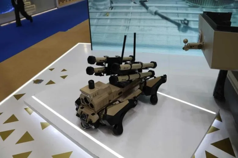China Unveils Combat Robot with Anti-Tank Missiles Ranging Up to 4 km