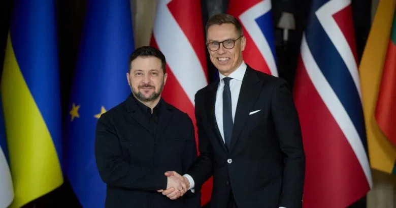 Zelensky and Stubb Discuss the Fall of a Ukrainian Drone in Finland