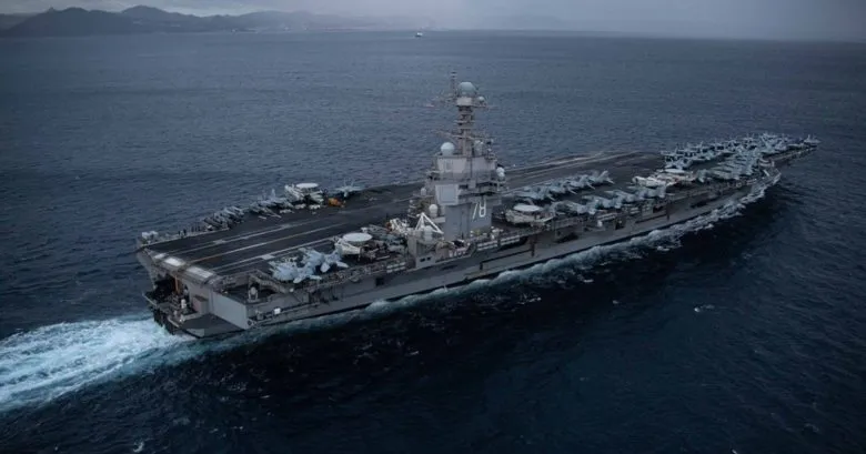 Fire on US Aircraft Carrier Gerald R. Ford Near Iran: Crew Left Without Beds
