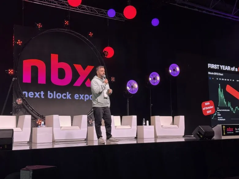 Обсуждение будущего Web3 и крипторынка на сцене Incrypted на NBX 2026 в Варшаве