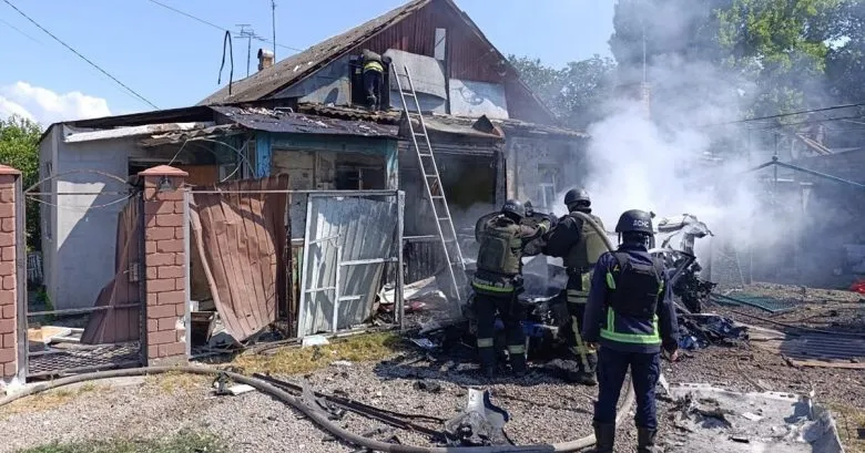 Nine Injured, Including a Child: Consequences of Russian Strikes on the Nikopol District
