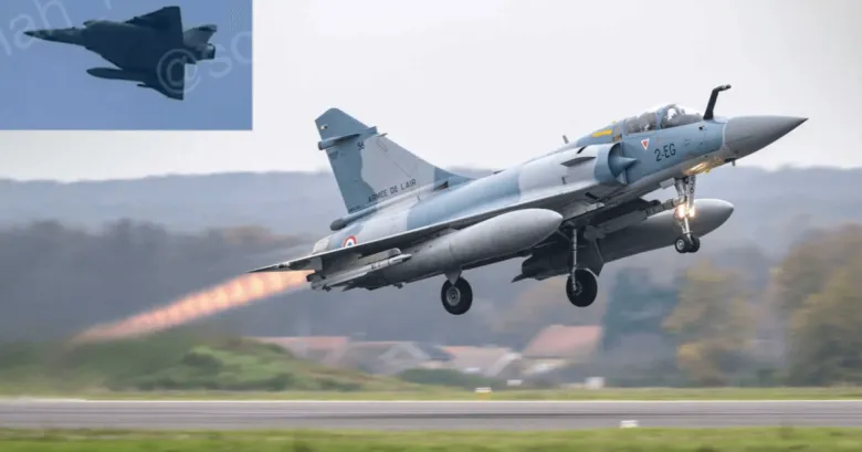 Mirage 2000-5F of the Ukrainian Air Force with Magic-2 Missiles: Application Features