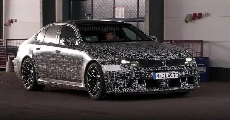 BMW 5 Series 2027: новый седан впервые заметили на тестах в Германии