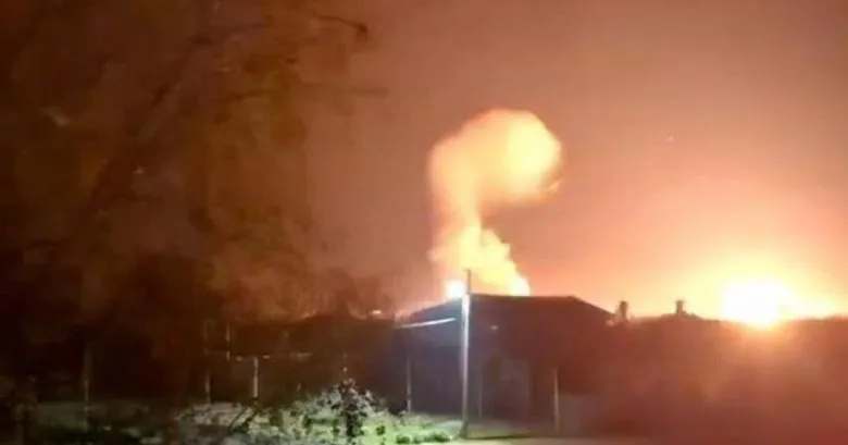 Drones Attack Russian Army Unit in Novocherkassk