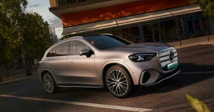 Mercedes-Benz GLC L: новый электрокроссовер на 6 мест с запасом хода 700 км