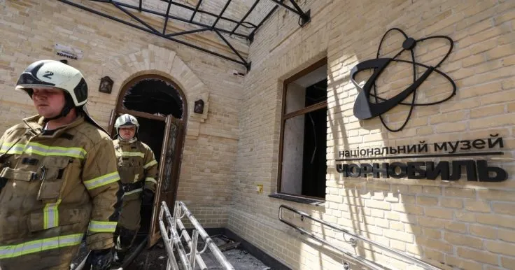 In Kyiv, around 40% of exhibits at the Chernobyl Museum lost due to Russia’s attack