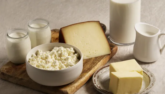 Экспорт молочных продуктов из Украины в апреле 2026 года сократился на 14%
