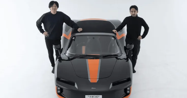 Japanese Unveil Unique Electric Roadster Number Nine Works Sweep 9 Based on Tommykaira ZZ EV