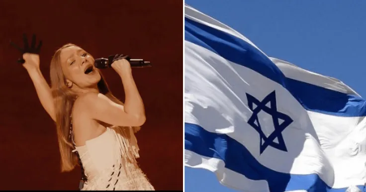 Israel expressed support for Ukraine during the Eurovision 2026 final