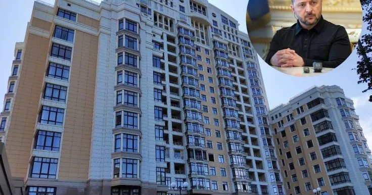 У Києві пошкоджено будинок із квартирами Зеленського та Міндіча під час атаки