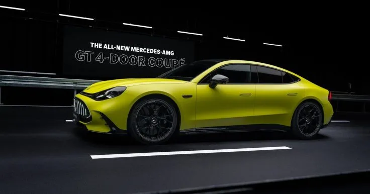Mercedes-AMG GT 4-Door 2026: электрический суперфастбек с запасом хода 700 км и мощностью более 1100 л.с.