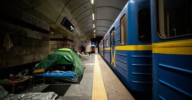 In Kyiv, people were not allowed into the metro before Russia’s attack: police explanation